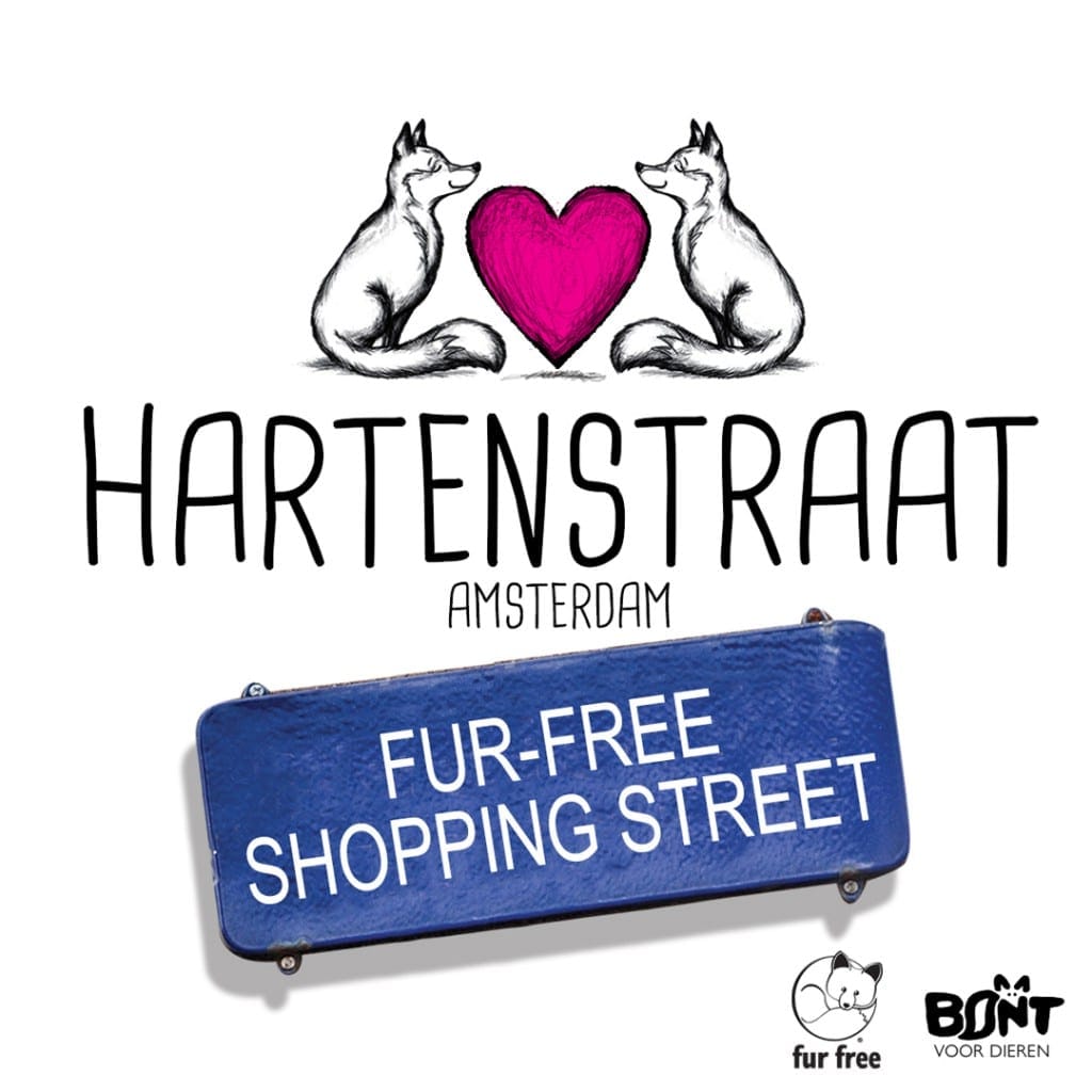 fur-free shopping street Hartenstraat